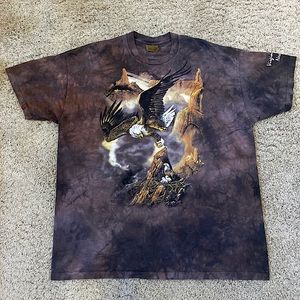 Vintage Animal shirt eagle print (Virginia City)